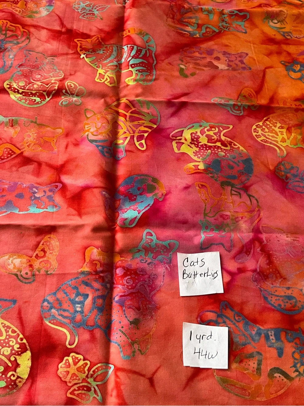 Batik Fabric this lot